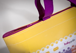 Shopping bag in carta manuale cucito con cerniera | FORMBAGS SpA