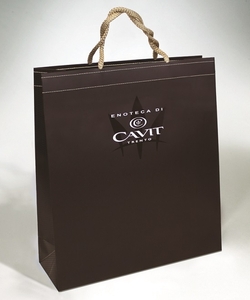 Shopping bag in carta manuale cucito | FORMBAGS SpA