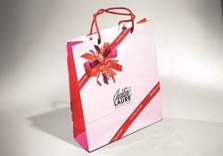 Shopping bag in carta con risvolto 4 nodi | FORMBAGS SpA