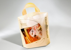 Shopping bag in plastica manico flessibile | FORMBAGS SpA