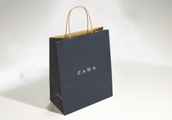 Paper carrier bag without turnover top | FORMBAGS SpA