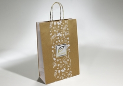 PAPER CARRIER BAG WITH TURNOVER TOP | FORMBAGS SpA