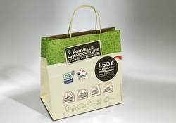 Bolsa en papel con cupón promocional | FORMBAGS SpA