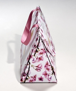 LUXURY HANDMADE PAPER PYRAMID GIFT BAG  | FORMBAGS SpA